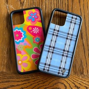 Two Wildflower IPhone cases for 11 & 12’s